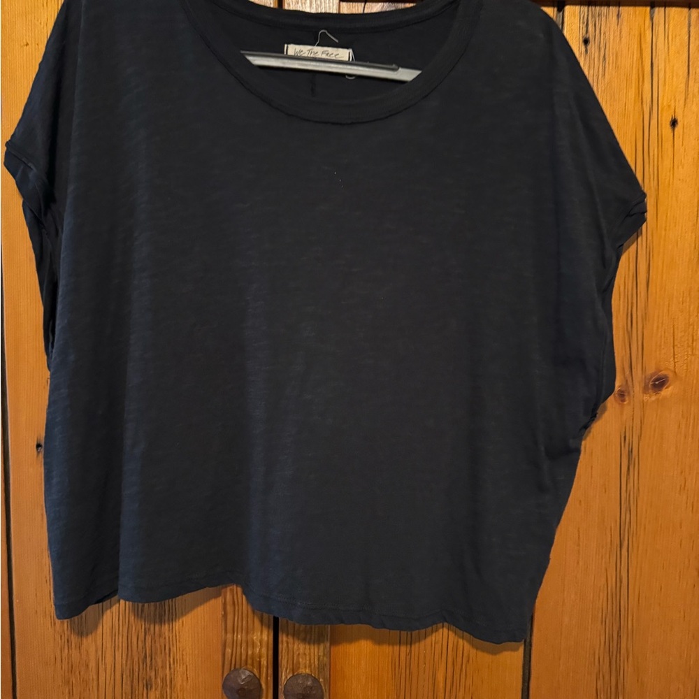 We The Free Black Short Sleeve Tee